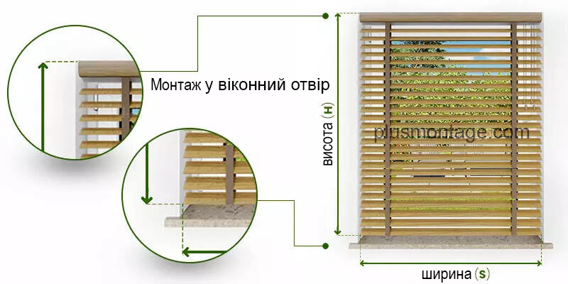 Дерев'яні жалюзі
